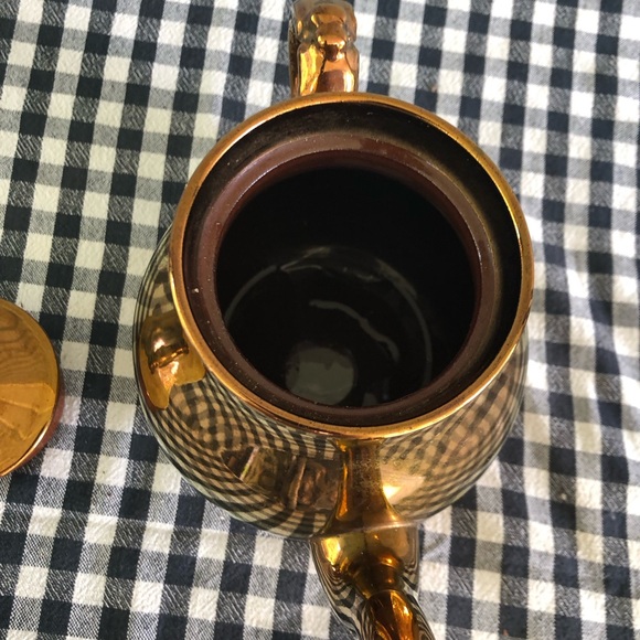 Vintage Ceramic Lustreware Teapot - Picture 5 of 8